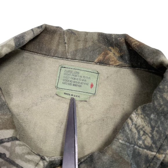 Military Camouflage Realtree Hardwoods 20-200 Tactical Jacket- XL Long - Picture 4 of 7